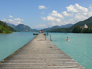 Naturbadestrand Hof Fuschlsee